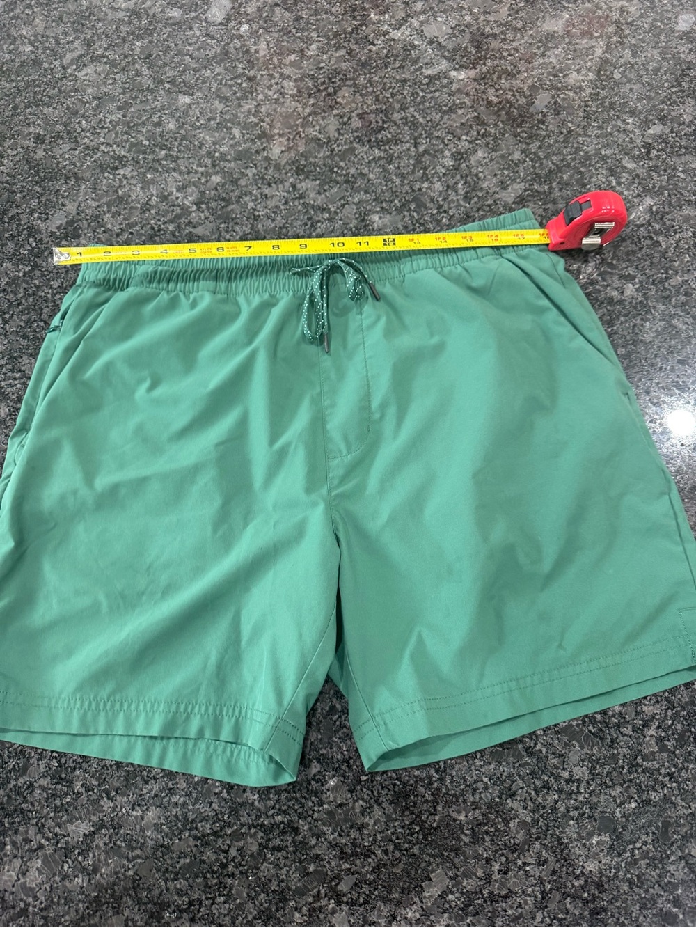 J. Crew Forest Green Elastic-Waist Shorts